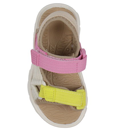 Bisgaard Sandaler - Nico - Yellow/Pink