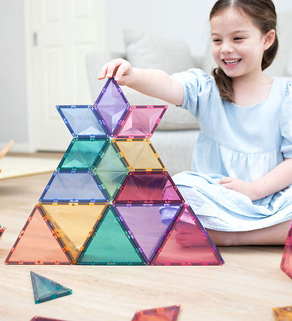 Connetix Magnetst - 48 Dele - Pastel Shape Expansion Pack