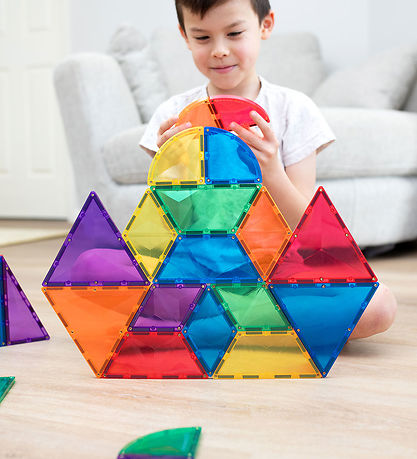 Connetix Magnetst - 36 Dele - Rainbow Shape Expansion Pack