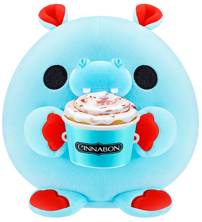 Snackles Bamse - 35 cm - Flodhesten Hugh m. Cinnabon