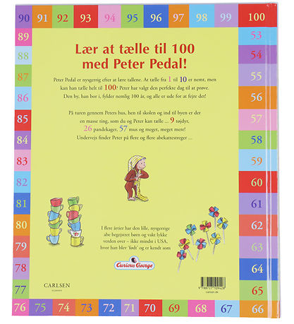 Forlaget Carlsen Bog - Peter Pedal Lærer At Tælle Fra 1 Til 100 