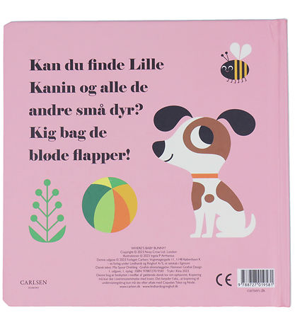 Forlaget Carlsen Billedbog m. Flapper - Hvor Er Lille Kanin - Da