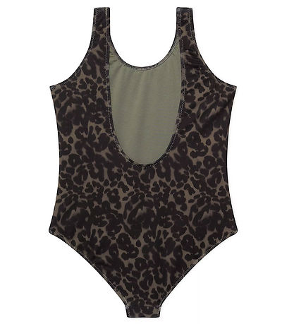 Calvin Klein Badedragt - Leopard Olive Aop