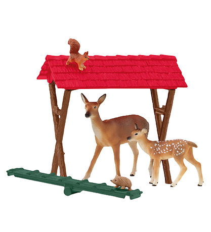 Schleich Farm World - Fodring af Skovens Dyr - 42658