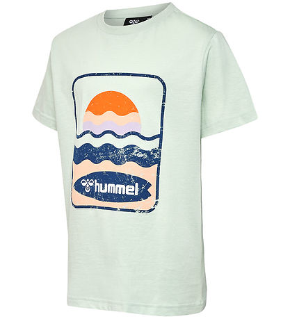 Hummel T-shirt - HmlSonni - Surf Spray