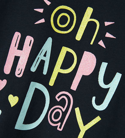 Name It T-shirt NmfViolet - Dark Sapphire/Oh Happy Day