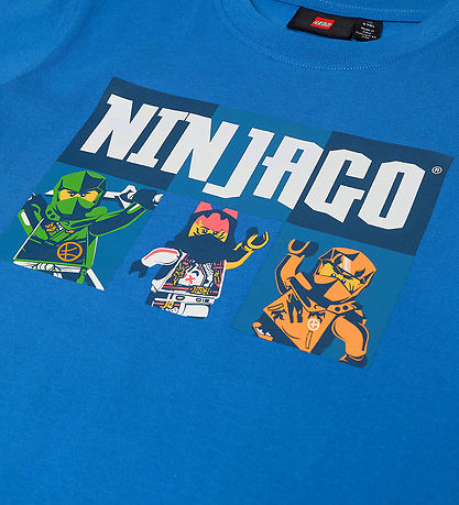 LEGO Ninjago T-shirt - LWTano - Middle Blue