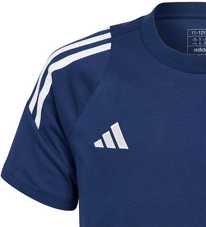 adidas Performance T-shirt - Trio24 SWTEEY - Bl/Hvid