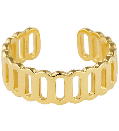 Design Letters Ring - Link Together - Guld