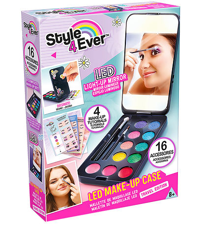 Style 4 Ever Mini Makeup Etui m. LED-Lys