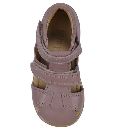 Pom Pom Sandaler - Starters Two Velcro - Dusty Lavender