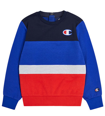 Champion Sweatst - Sweatshirt/Sweatpants - Bl/Rd/Hvid