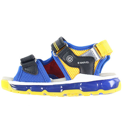 Geox Sandaler m. Lys - Android - Black/Royal