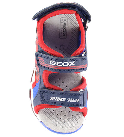 Geox Sandaler m. Lys - Android - Marvel Spider-Man - Navy/Red