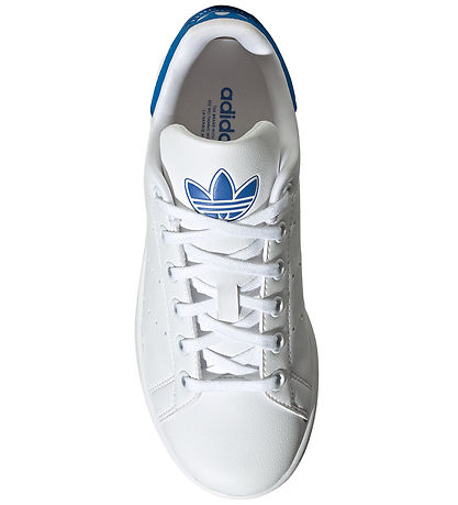 adidas Originals Sko - Stan Smith J - Hvid/Blå