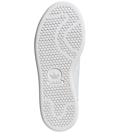 adidas Originals Sko - Stan Smith J - Hvid/Blå