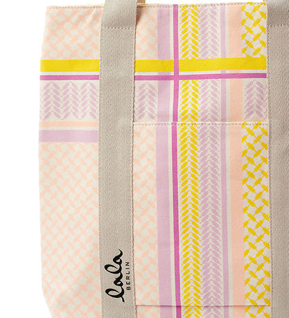 Lala Berlin Shopper - Carmela - Multicolor Pale Pink