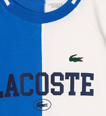 Lacoste T-shirt - Bl/Hvid