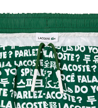 Lacoste Badeshorts - Maillot De Bain - Grn