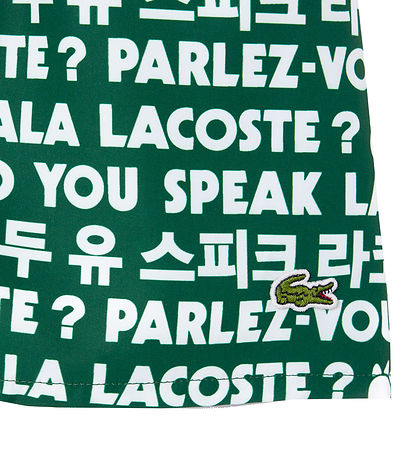 Lacoste Badeshorts - Maillot De Bain - Grn