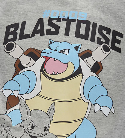 Minymo T-shirt - Pokémon - Grey Melange