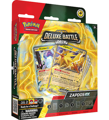 Pokmon Samlekort - Deluxe Battle Deck - Zapdos ex