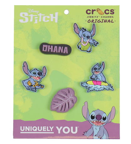 Crocs Vedhng - Stitch Tropical - 5-pak