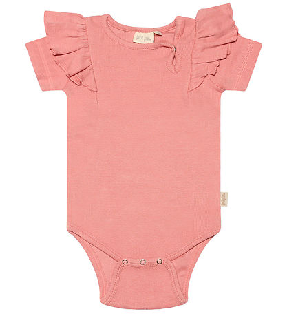 Petit Piao Body k/ - Rib - Modal - Sea Shell Pink