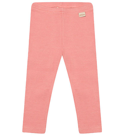 Petit Piao Leggings - Rib - Modal - Sea Shell Pink