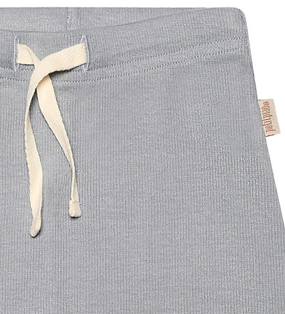 Petit Piao Shorts - Rib - Modal - Blue Mist