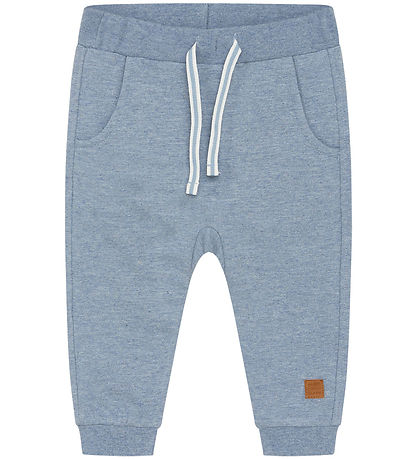 Hust and Claire Sweatpants - HCGeorgey - Blue Fog Melange