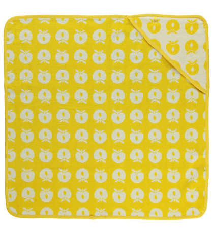 Småfolk Babyhåndklæde - 70x70 cm - Gul