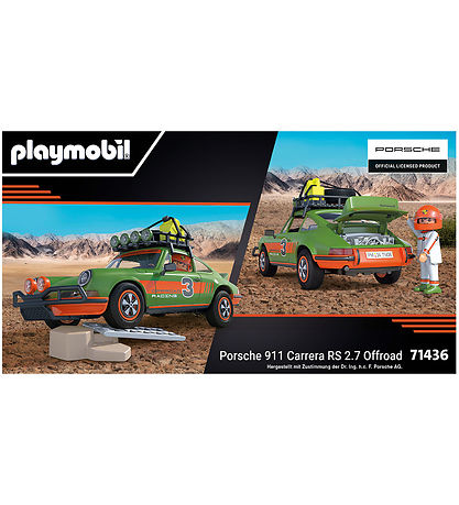 Playmobil Porsche 911 Carrera RS 2.7 OffRoad - 71436 - 47 Dele