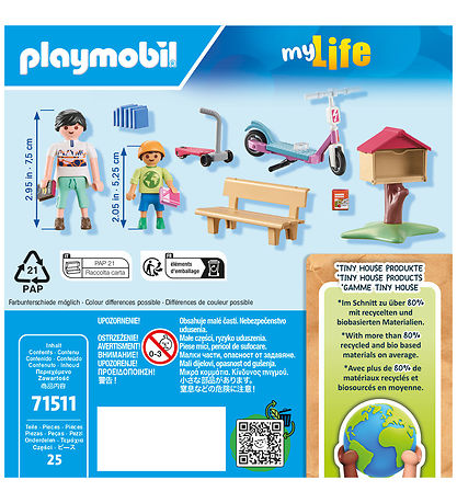 Playmobil My Life - Bogbytte for Bogorme - 71511 - 25 Dele