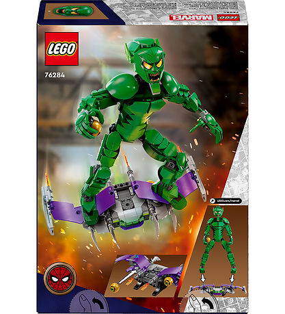 LEGO Marvel Spider-Man - Byg selv-figur af Green Goblin 76284 -