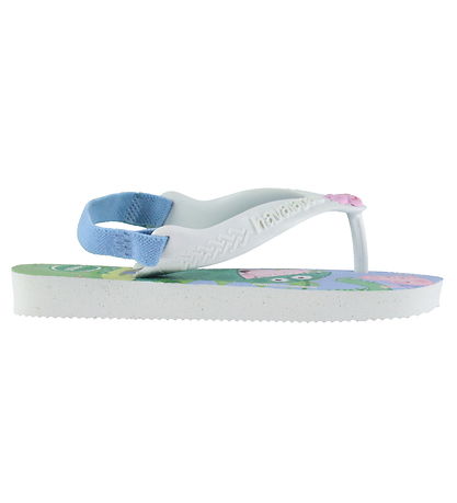 Havaianas Klipklapper - Baby Peppa Pig - Hvid