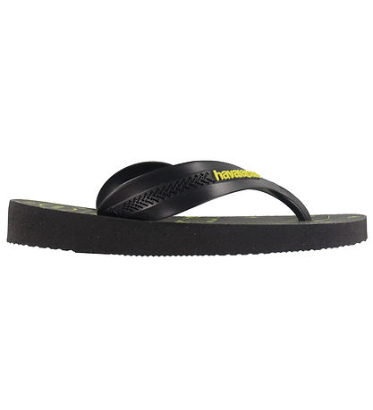 Havaianas Klipklapper - Kids Max Herois - Sort/Gul