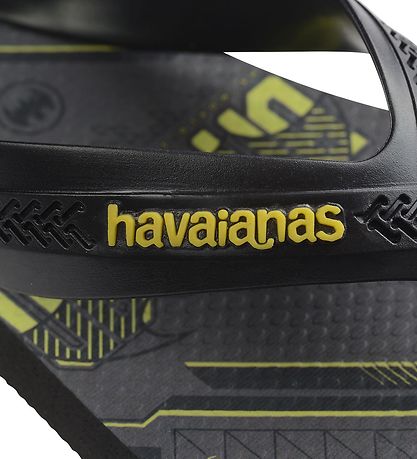 Havaianas Klipklapper - Kids Max Herois - Sort/Gul