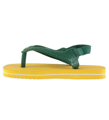 Havaianas Klipklapper - Baby Brasil Logo II - Pop Yellow/Amazon