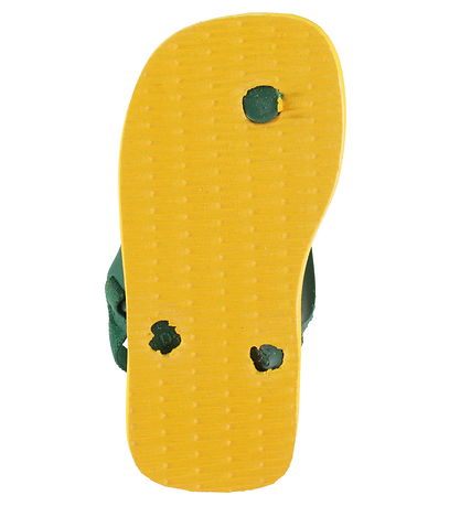 Havaianas Klipklapper - Baby Brasil Logo II - Pop Yellow/Amazon