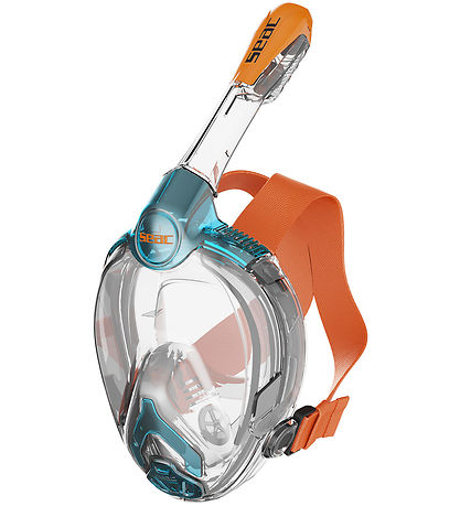 Seac Snorkelmaske - Libera Junior - Aquamarina/Orange