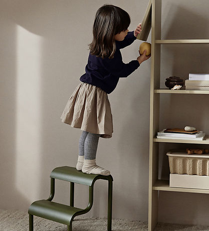 Ferm Living Skammel - 34x35,7x36,2 cm - Forest Green
