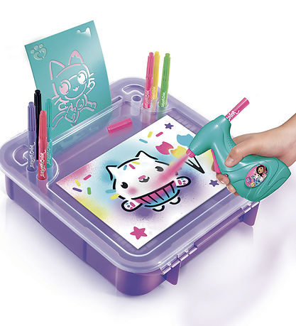 Airbrush Kreasæt - Gabby's Dollhouse Art Activity Case