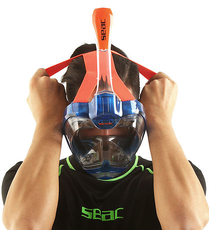 Seac Snorkelmaske - Magica L/XL - Bl/Orange