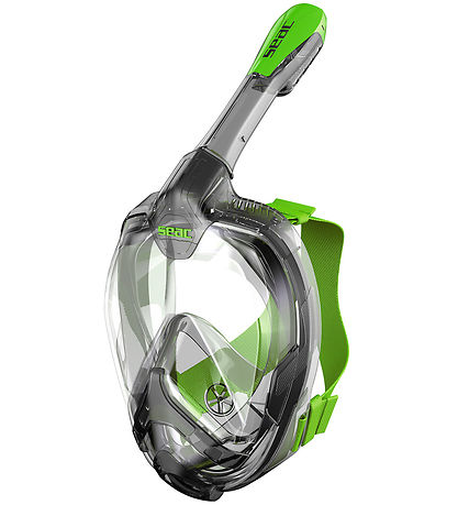 Seac Snorkelmaske - Magica L/XL - Sort/Lime