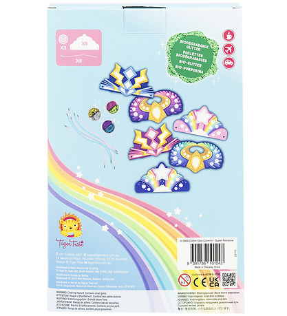 Tiger Tribe Kreast - Glitter Goo Crowns - Super Rainbow