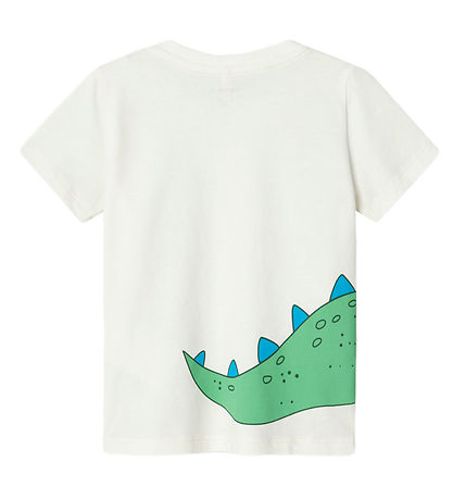 Name It T-Shirt - NmmHellan - Jet Stream m. Krokodille