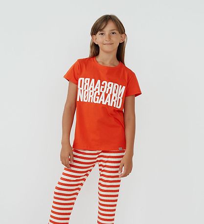 Mads Nrgaard T-shirt - Tuvina - Cherry Tomato