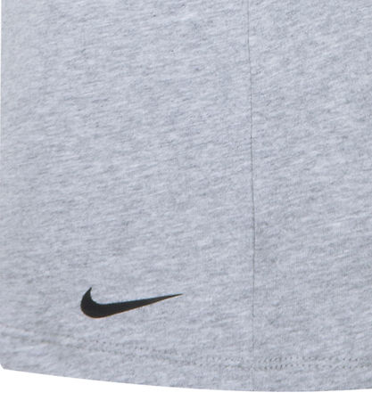 Nike T-shirt - 2-pak - DK Grey Heather/Black