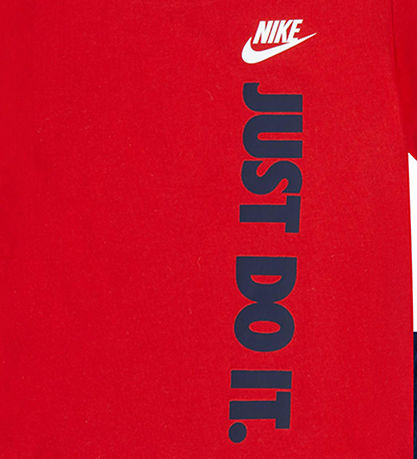 Nike Shortsst - T-shirt/Shorts - Red/Midnight Navy